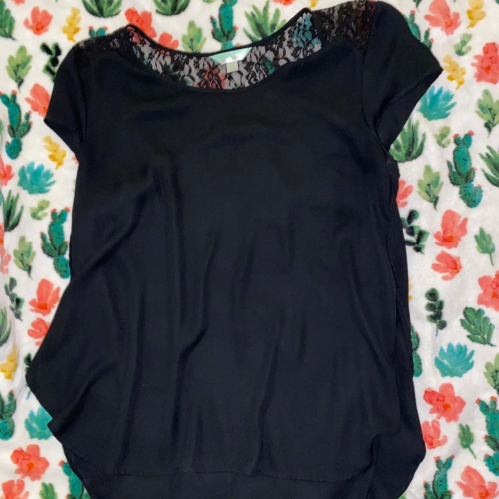 black blouse